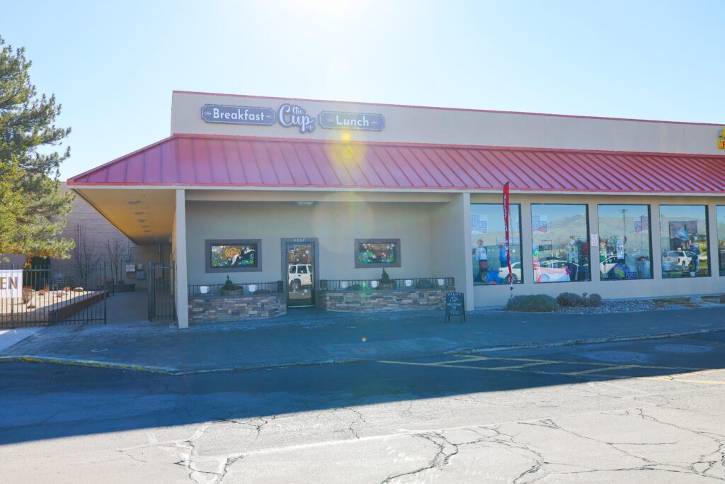 The Cup Cafes second location at 4007 S. Virginia St.
