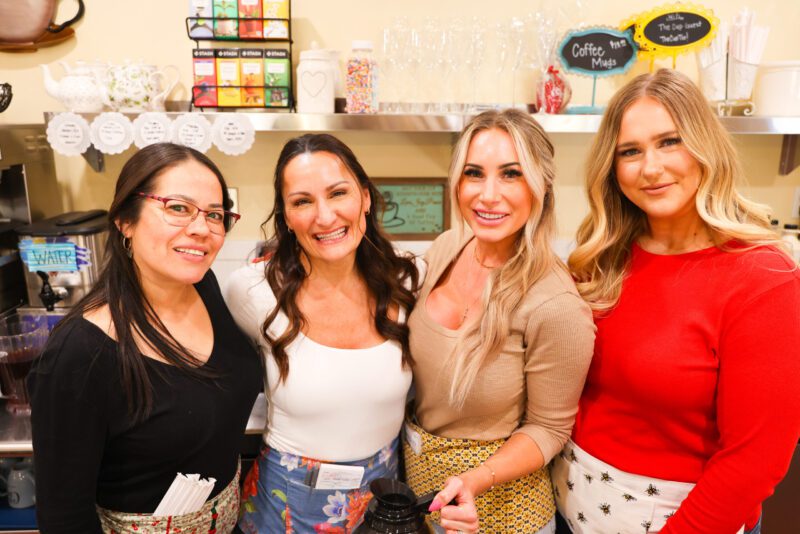 The Cup Cafe Staff in Reno, NV. Enter as strangers, leave as friends motto at The Cup Café.